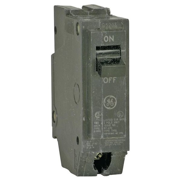 Ge Industrial Solutions Circuit Breaker, THQL Series 40A, 1 Pole, 120/240V AC THQL1140